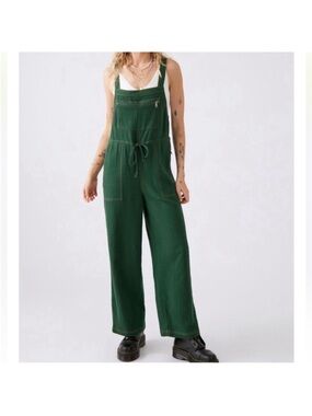 Urban Outfitters Green Overalls